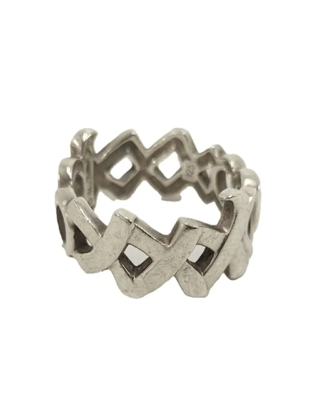 Tiffany & Co Love Kiss Paloma Picasso Ring Silver